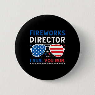 Badge Rond 5 Cm Fleur Usa Coquette Bow 4 Juillet Amérique