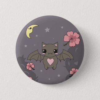 Badge Rond 5 Cm Fleurissent la batte de fruit