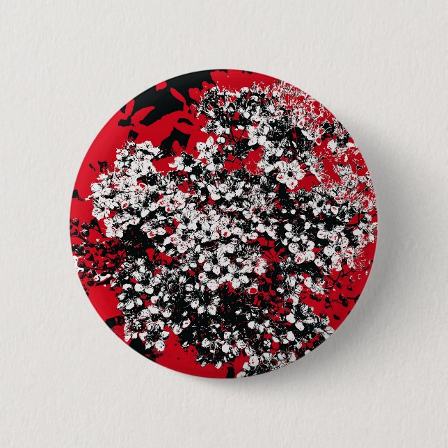 BADGE ROND 5 CM FLEURS (Devant)