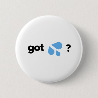 BADGE ROND 5 CM FLIRTY A "DROPLETS" ? BOUTON EMOJI