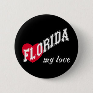 Badge Rond 5 Cm Floride mon amour