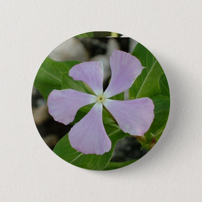 Badge Rond 5 Cm Flower power (Devant)