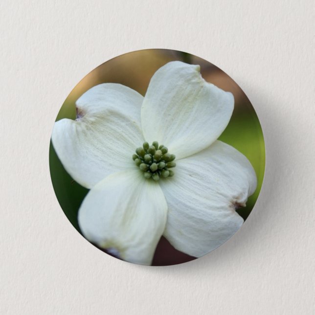 Badge Rond 5 Cm Flower power (Devant)