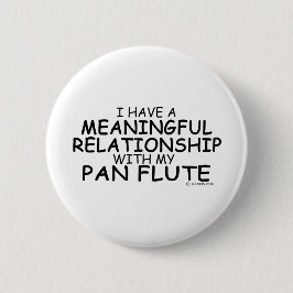 Badge Rond 5 Cm Flute de Pan Relation Significative