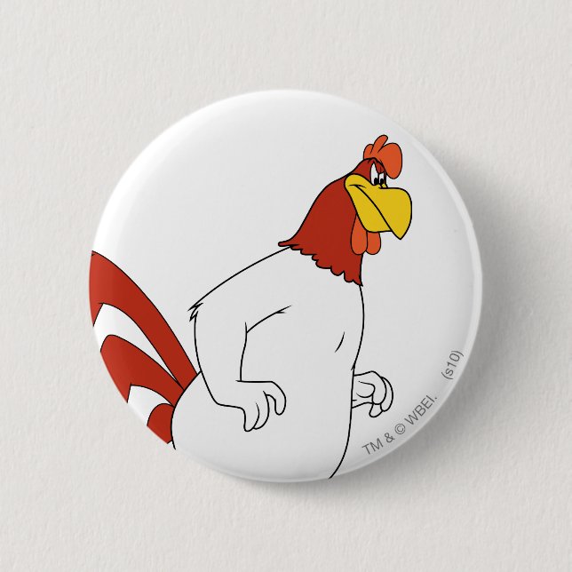 Badge Rond 5 Cm Foghorn Leghorn (Devant)