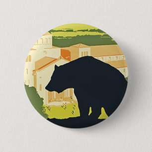 Badge Rond 5 Cm Foire nationale de Californie