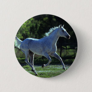 Badge Rond 5 Cm Fonctionnement d'étalon de pur sang
