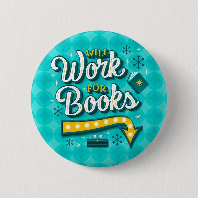 Badge Rond 5 Cm Fonctionnera pour les livres / Épingle de boutons (Devant)