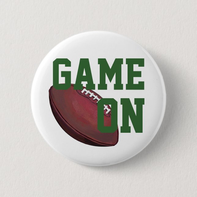 Badge Rond 5 Cm Football (Devant)