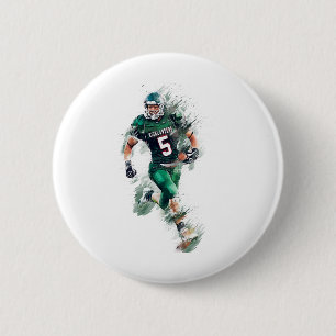 Badge Rond 5 Cm Football