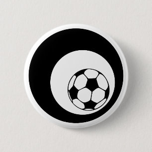 Badge Rond 5 Cm football. cigales.