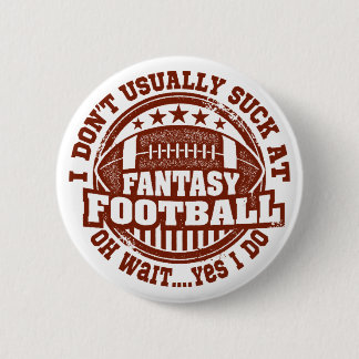 Badge Rond 5 Cm football d'imaginaire, ligue d'imaginaire, footbal
