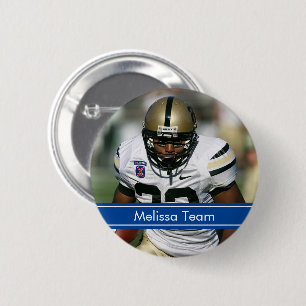 Badge Rond 5 Cm Football Sport Photo