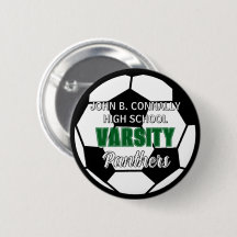 Football Varsity sur mesure Esprit de lycée vert