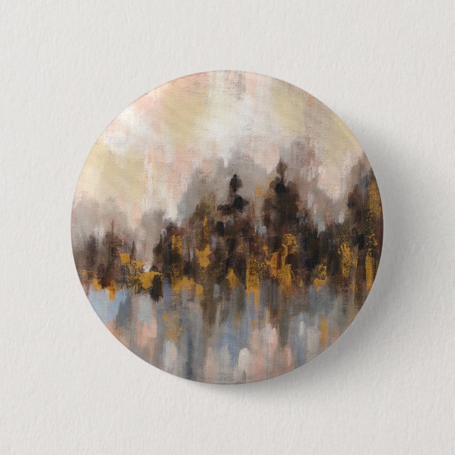 Badge Rond 5 Cm Forêt de rougissement I (Devant)