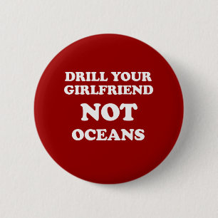Badge Rond 5 Cm Forez vos océans d'amie PAS -