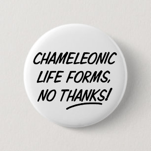 Badge Rond 5 Cm Formes de vie inconstantes