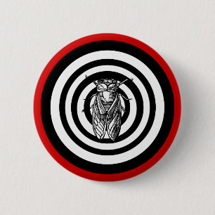 Badge Rond 5 Cm Fou comme Kafka
