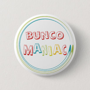 Badge Rond 5 Cm fou de bunco