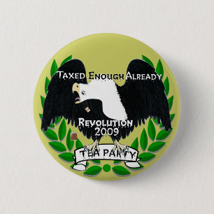 Badge Rond 5 Cm Fournitures de partie TEA