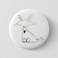 fox doodwhite gray simple kidrawing