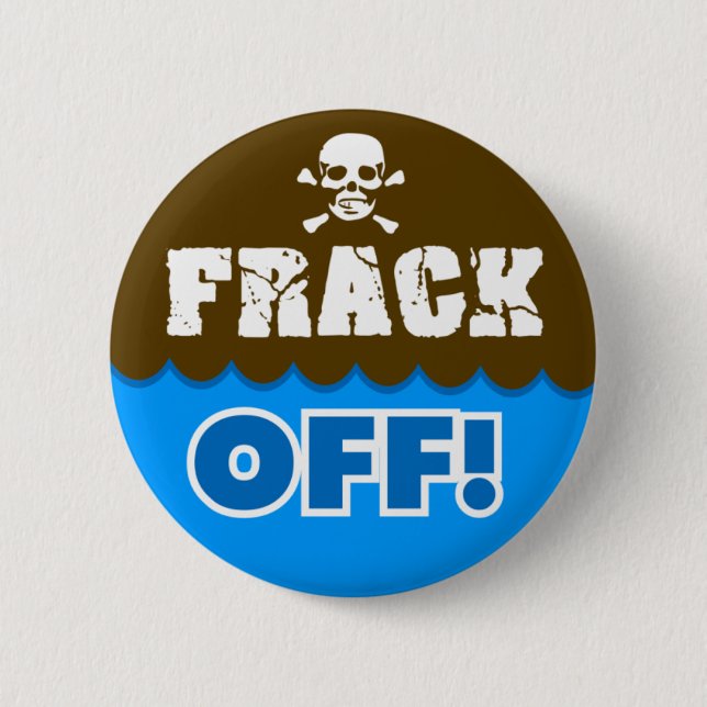 BADGE ROND 5 CM FRACK ! - (Devant)