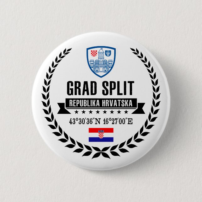 Badge Rond 5 Cm Fractionner (Devant)