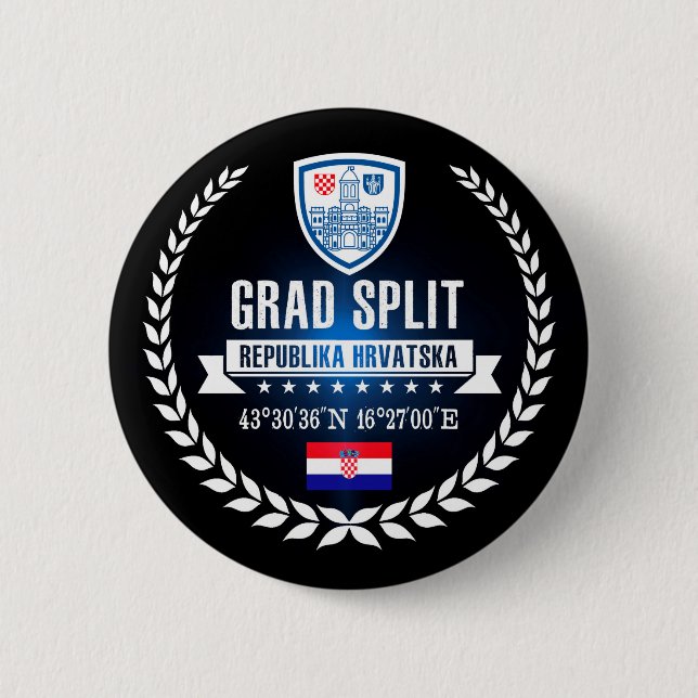 Badge Rond 5 Cm Fractionner (Devant)