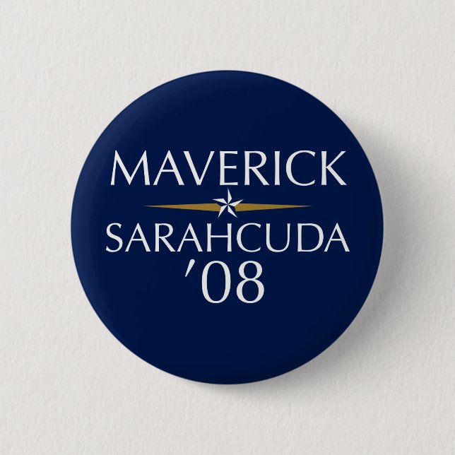 Badge Rond 5 Cm Franc-tireur/bouton de Sarahcuda '08 (Devant)