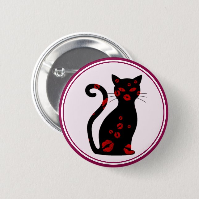 Badge Rond 5 Cm Français : Bouton Bonne Soie (Devant & derrière)