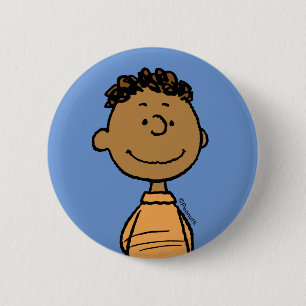 Badge Rond 5 Cm Franklin Smiling