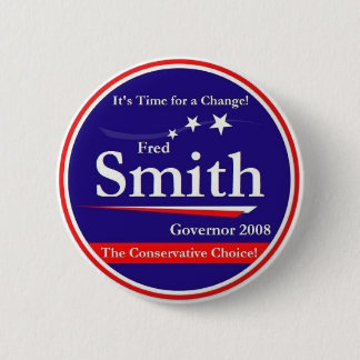 Badge Rond 5 Cm Fred Smith