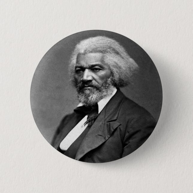 Badge Rond 5 Cm Frederick Douglass (Devant)
