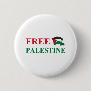 Badge Rond 5 Cm free palestine #2