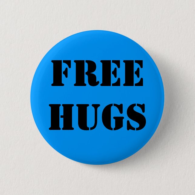 BADGE ROND 5 CM FREEHUGS (Devant)