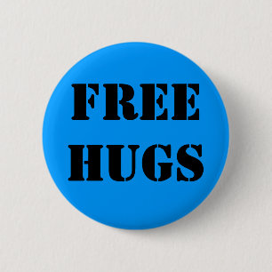 BADGE ROND 5 CM FREEHUGS
