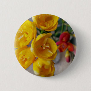 Badge Rond 5 Cm frénésie blanche