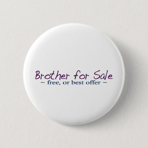 Badge Rond 5 Cm Frère à vendre