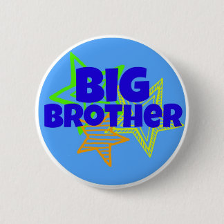 Badge Rond 5 Cm Frère (bouton)
