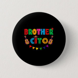 Badge Rond 5 Cm Frère Cito Cinco De Mayo Parti Mexicain Fiesta Me