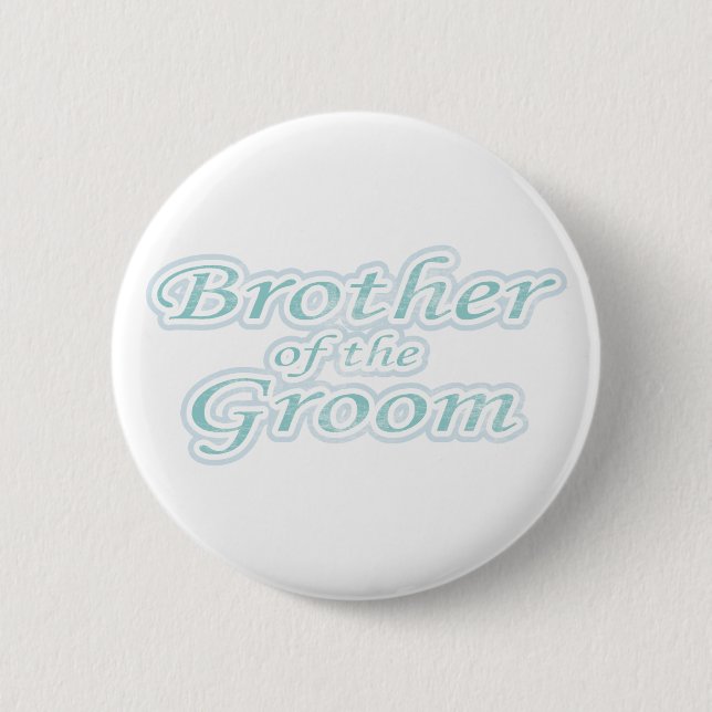 Badge Rond 5 Cm Frère de fantaisie de marié (Devant)