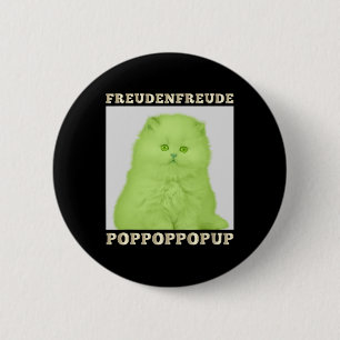 Badge Rond 5 Cm Freudenfreude Poppoppop up Feline Lover Chat