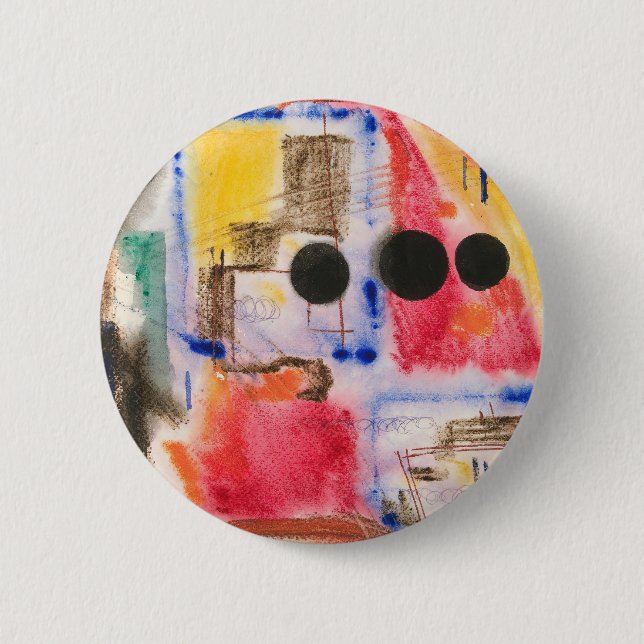 Badge Rond 5 Cm Fritz Stuckenberg (allemand, 1881-1944) (Devant)
