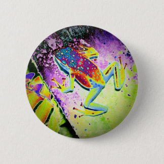 Badge Rond 5 Cm Froggy