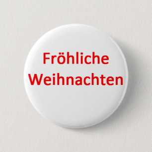 Badge Rond 5 Cm frohliche weihnachten tasse de café