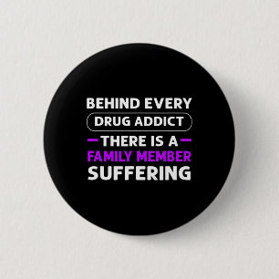 Badge Rond 5 Cm Front. Sensibilisation aux surdoses