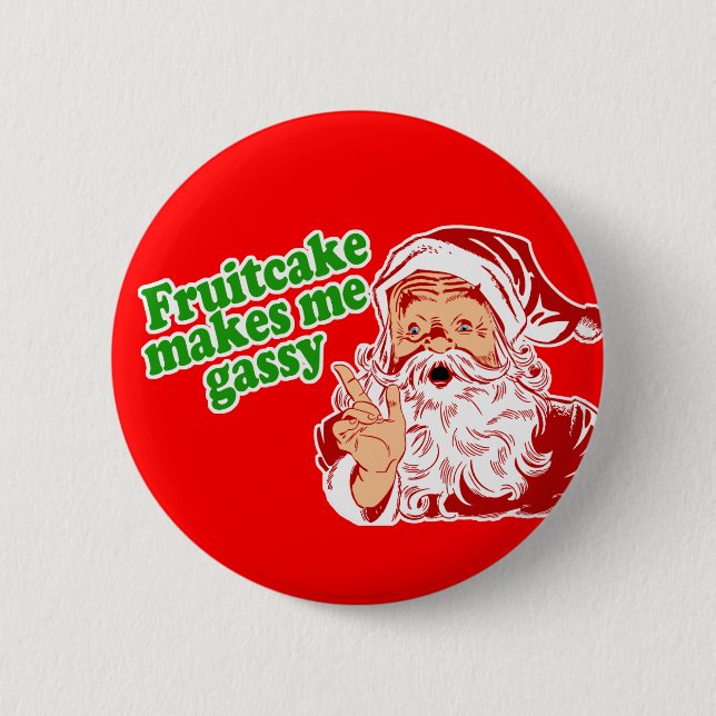 Badge Rond 5 Cm Fruitcake Me Rend Gassant (Devant)