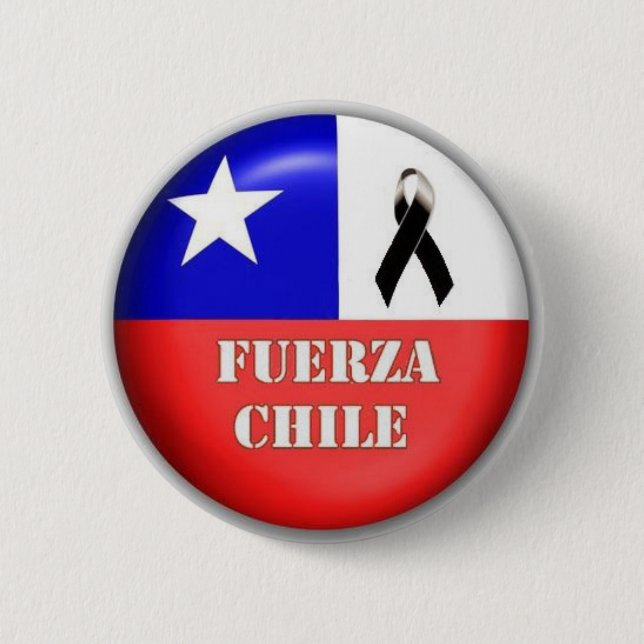 Badge Rond 5 Cm Fuerza Chili - 2010 (Devant)