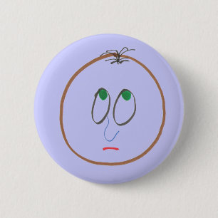 Badge Rond 5 Cm Funny Faces Button