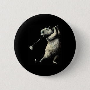 Badge Rond 5 Cm Funny Golf Lover Crew Correspondance Papa Maman Ca